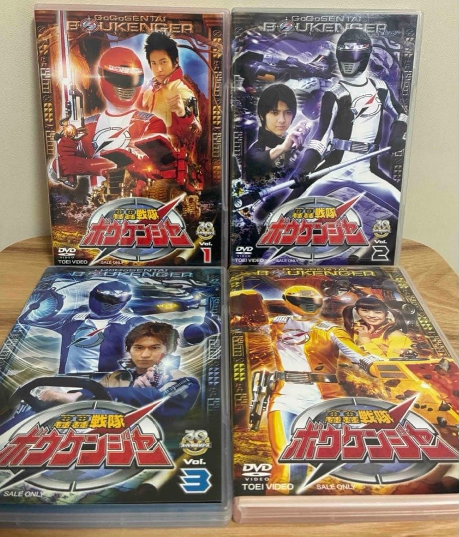 轟轟戦隊ボウケンジャー　VOL.1〜12 劇場版　セル版16本セット