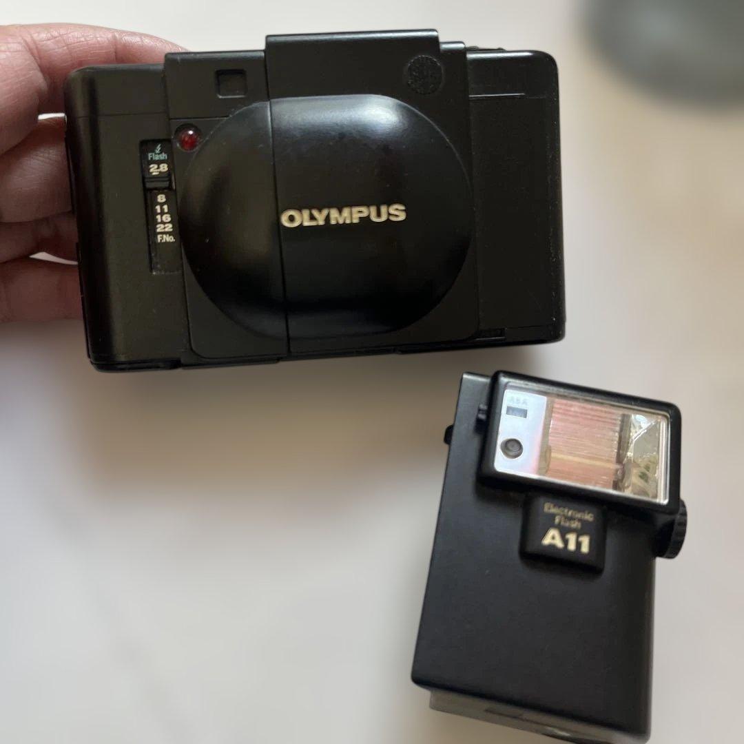 OLYMPUS XA コンパクトカメラ A11フラッシュ付き