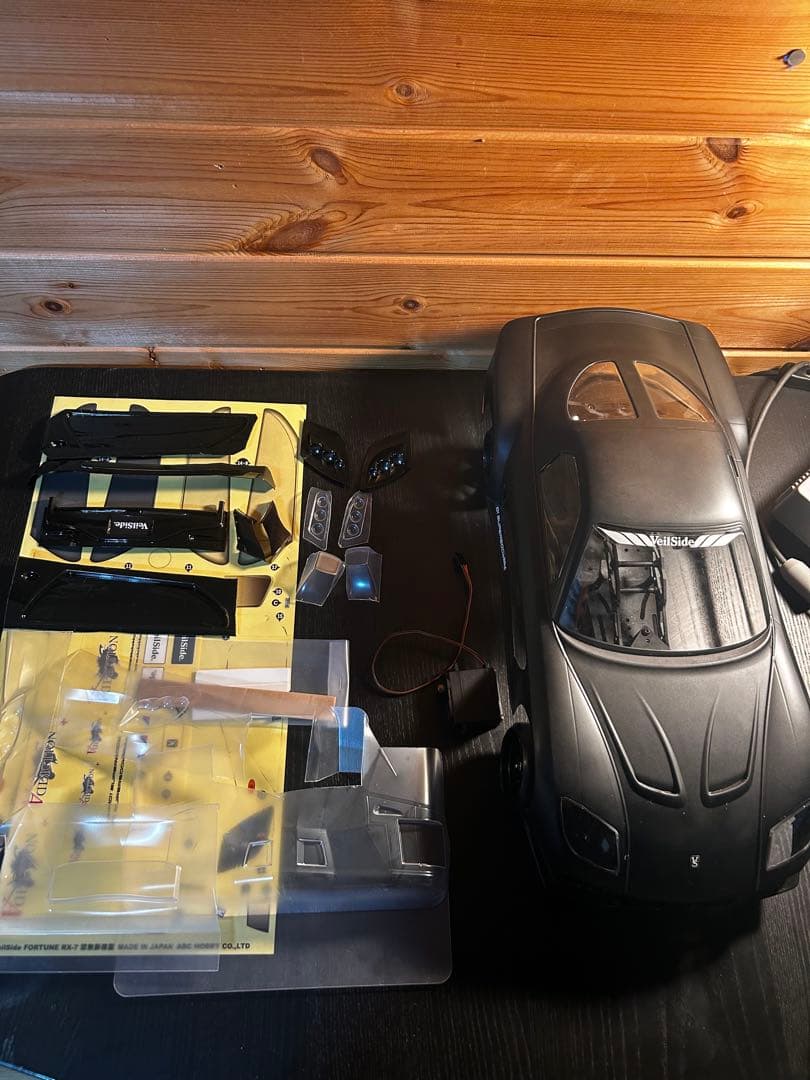 3Racing Sakur D5RR シャーシ VeilSideRX-7ボディ