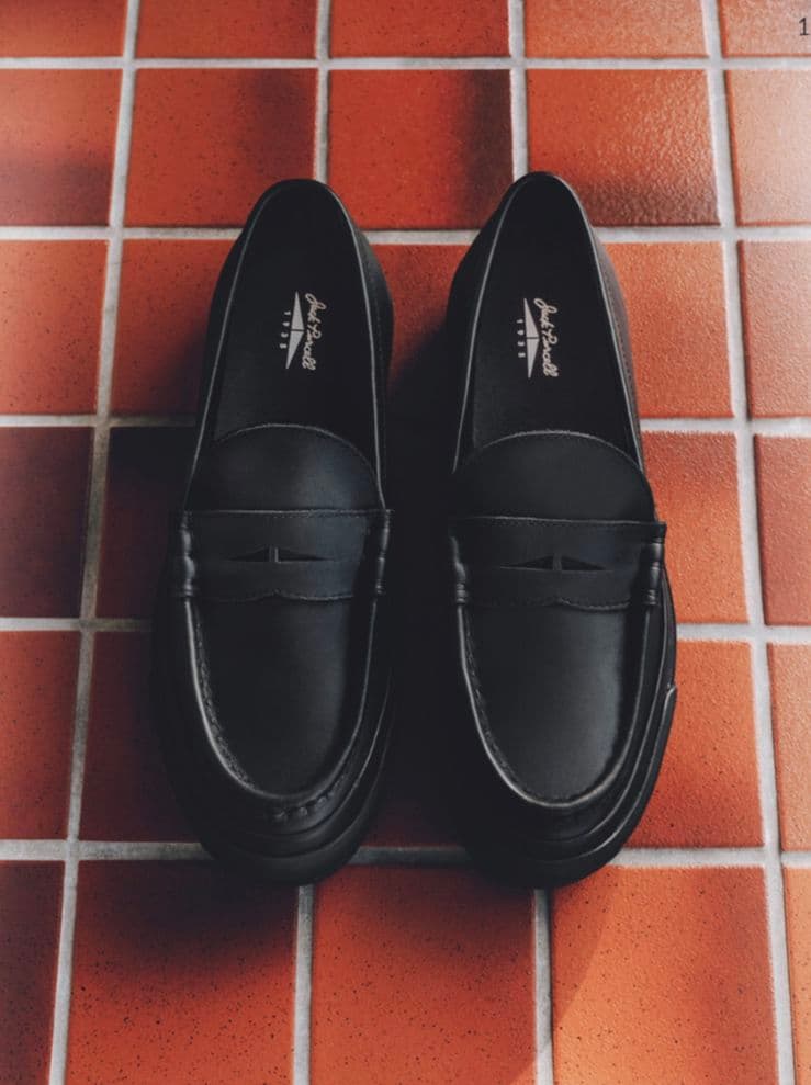1935 LOAFER -BLACK-【JACK PURCELL 1935】