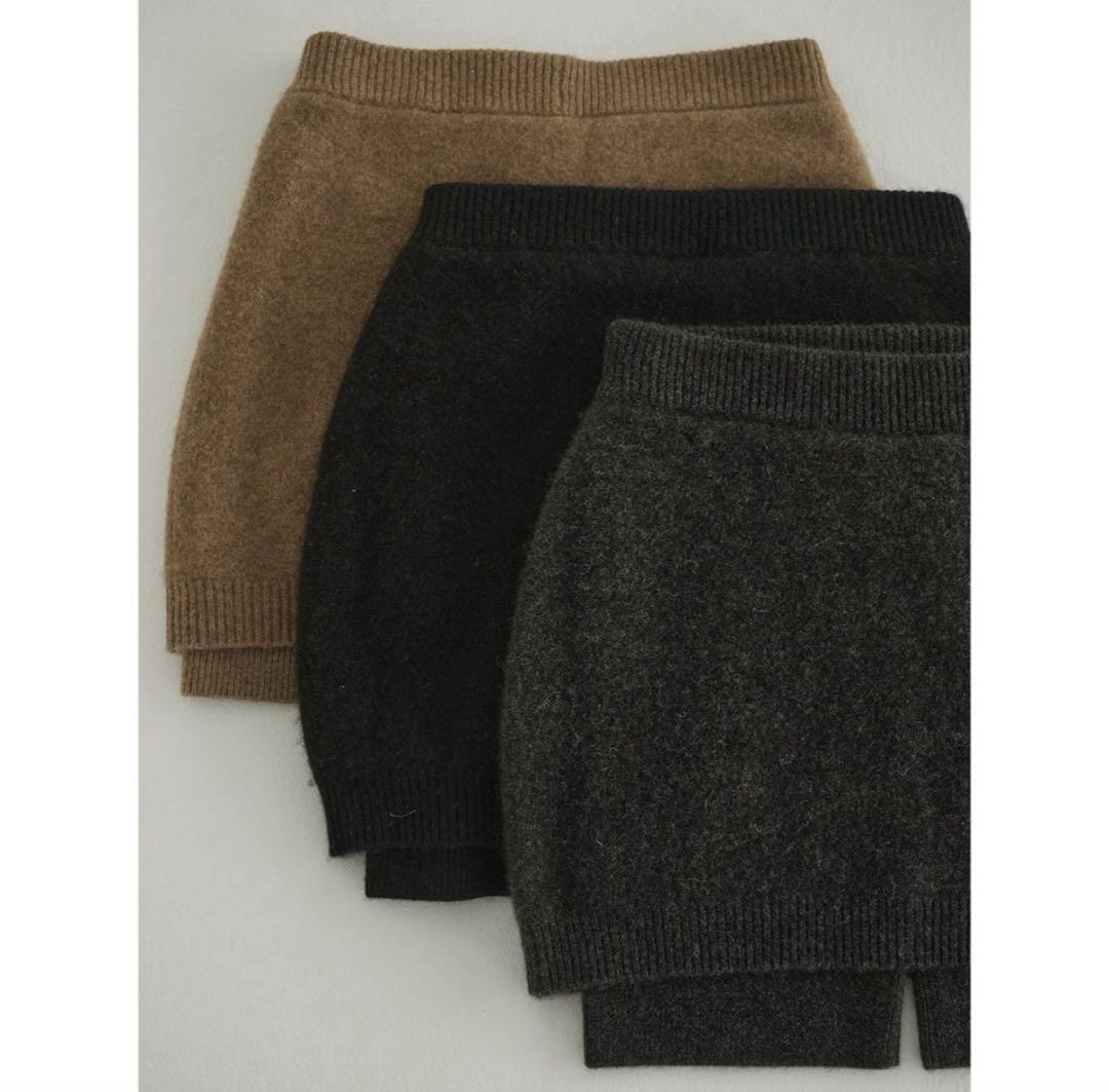 クラネ CLANE PANTS LAYERED YAK MINISKIRT