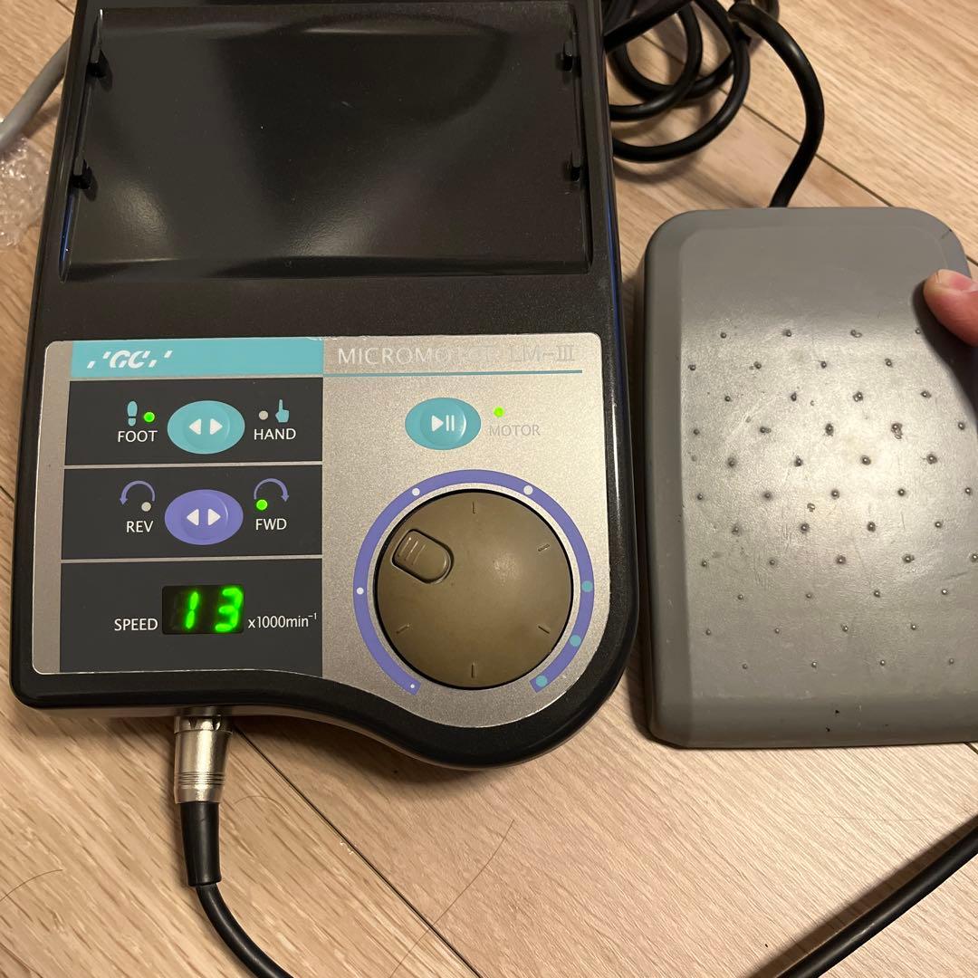 美品　MICROMOTOR LM-III NSKハンドピース付き