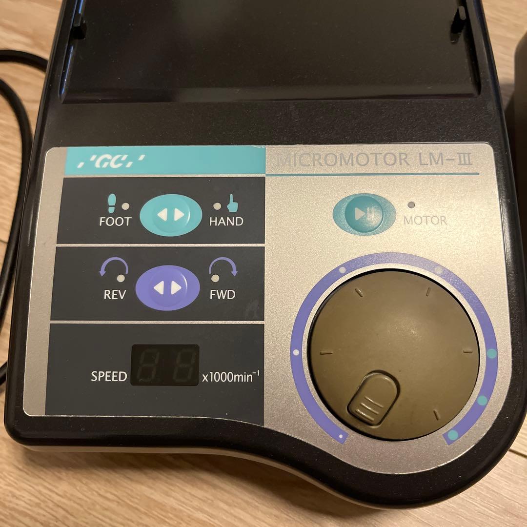 美品　MICROMOTOR LM-III NSKハンドピース付き