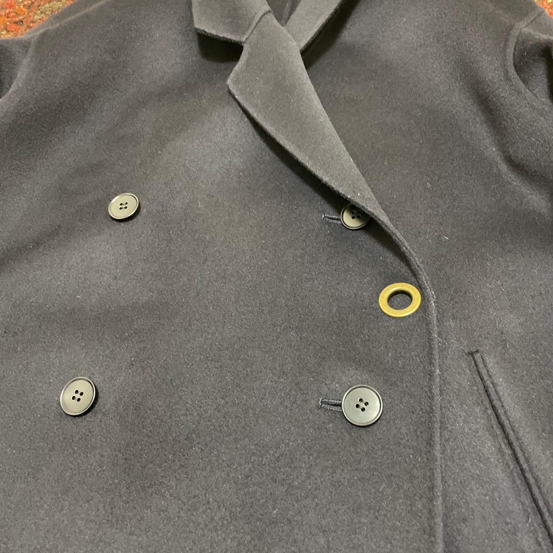 32PARADIS ロングコート　ダークネイビー