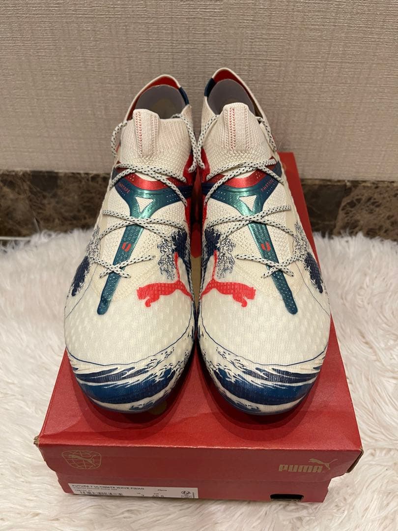 国内未発売 プーマフューチャー7アルティメットFG/AG グレートウェーブ