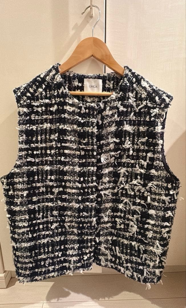 OHGA ツイードベスト