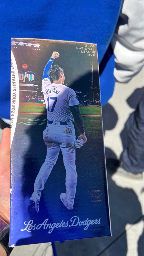 大谷翔平 MVPボブルヘッド 2024 激レア シルバーバット