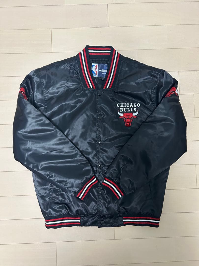 【超希少】NBA シカゴ・ブルズ JH Design スタジャン 刺繍 Mサイズ