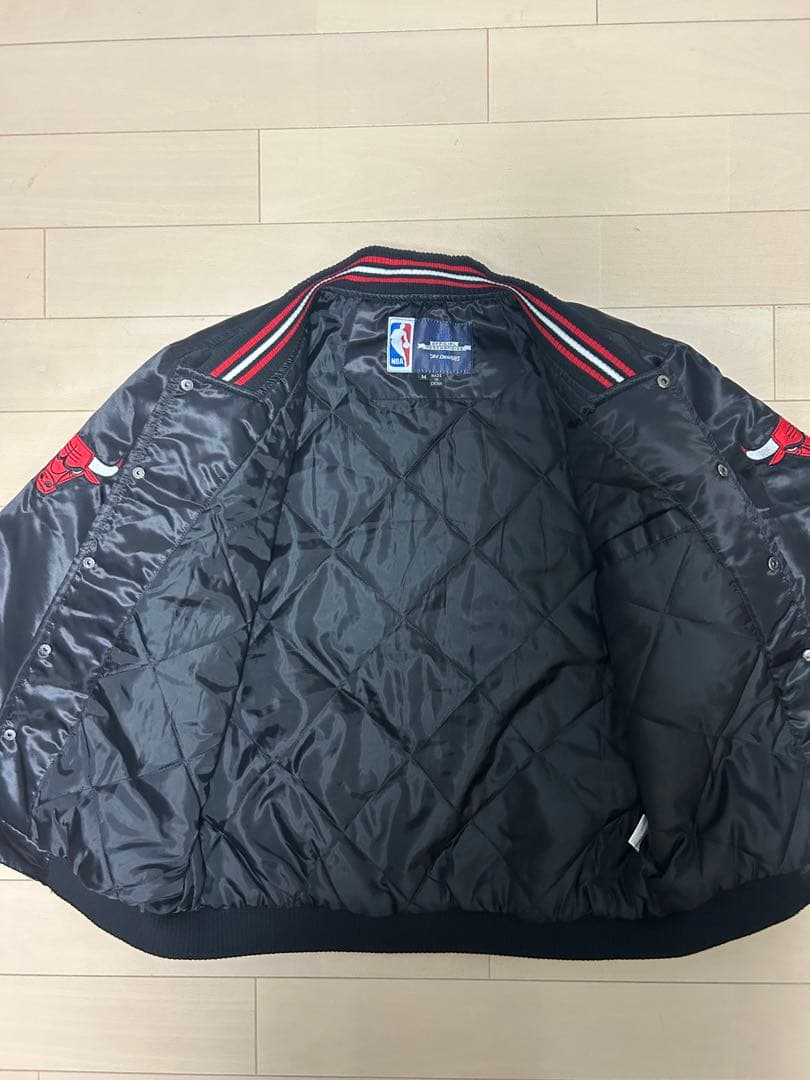 【超希少】NBA シカゴ・ブルズ JH Design スタジャン 刺繍 Mサイズ