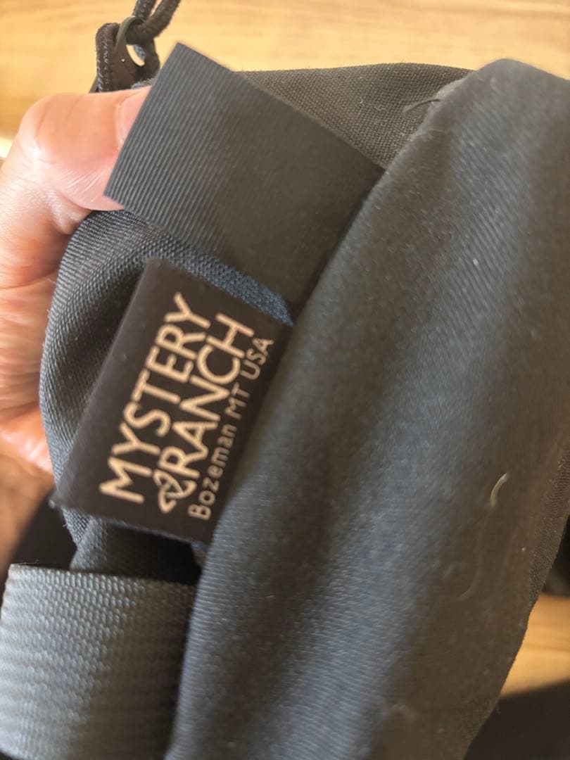 MYSTERY RANCH ブラックバッグ ヒップモンキー USA規格