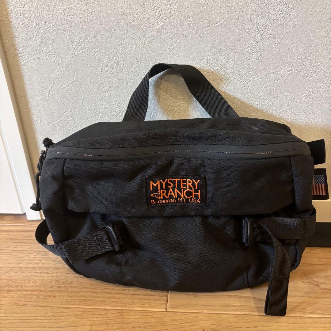 MYSTERY RANCH ブラックバッグ ヒップモンキー USA規格