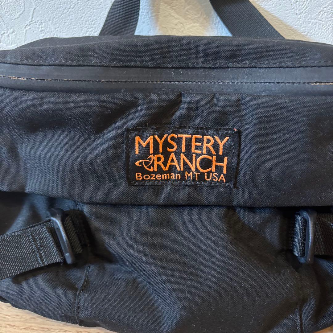 MYSTERY RANCH ブラックバッグ ヒップモンキー USA規格