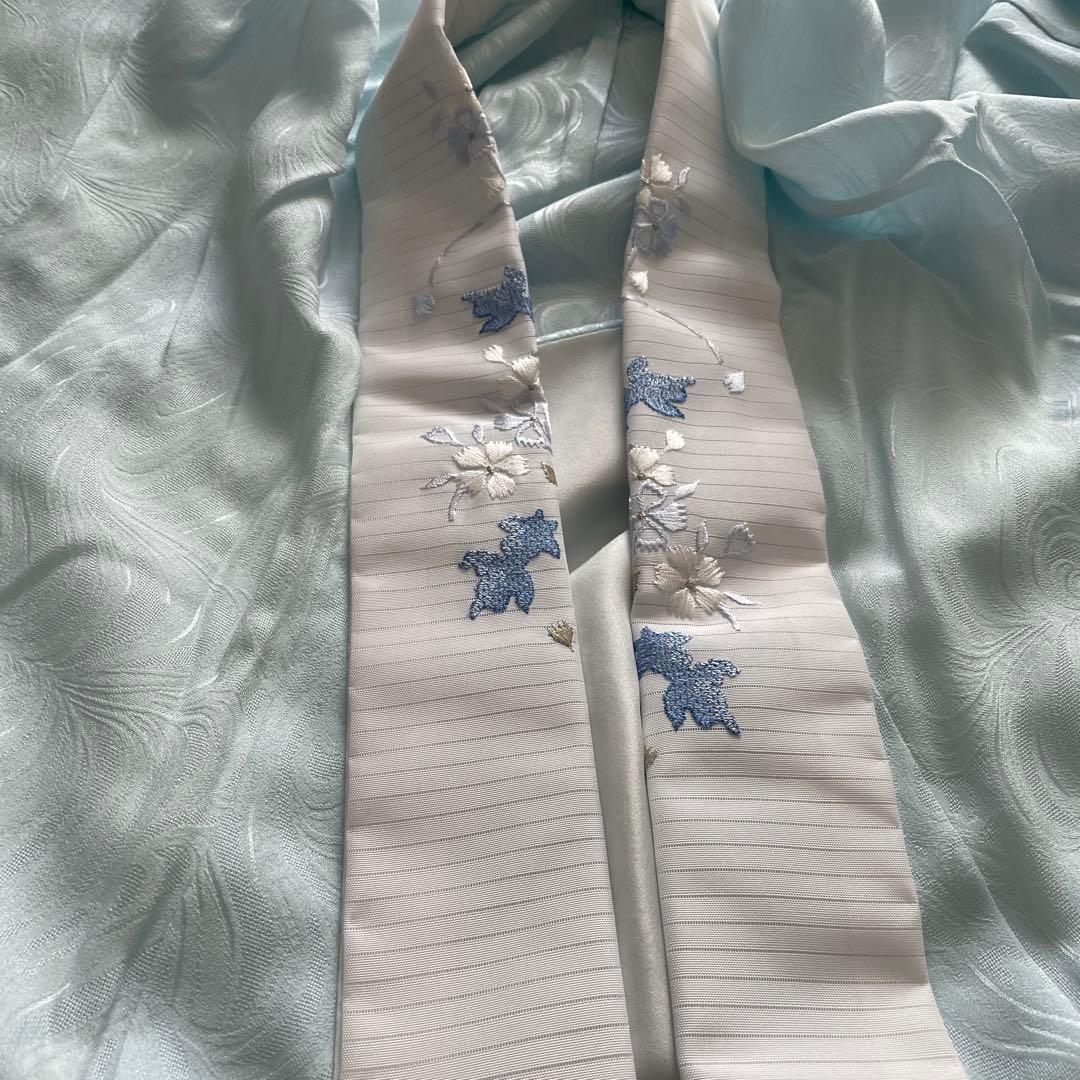 長襦袢　未使用品　絽半衿付き