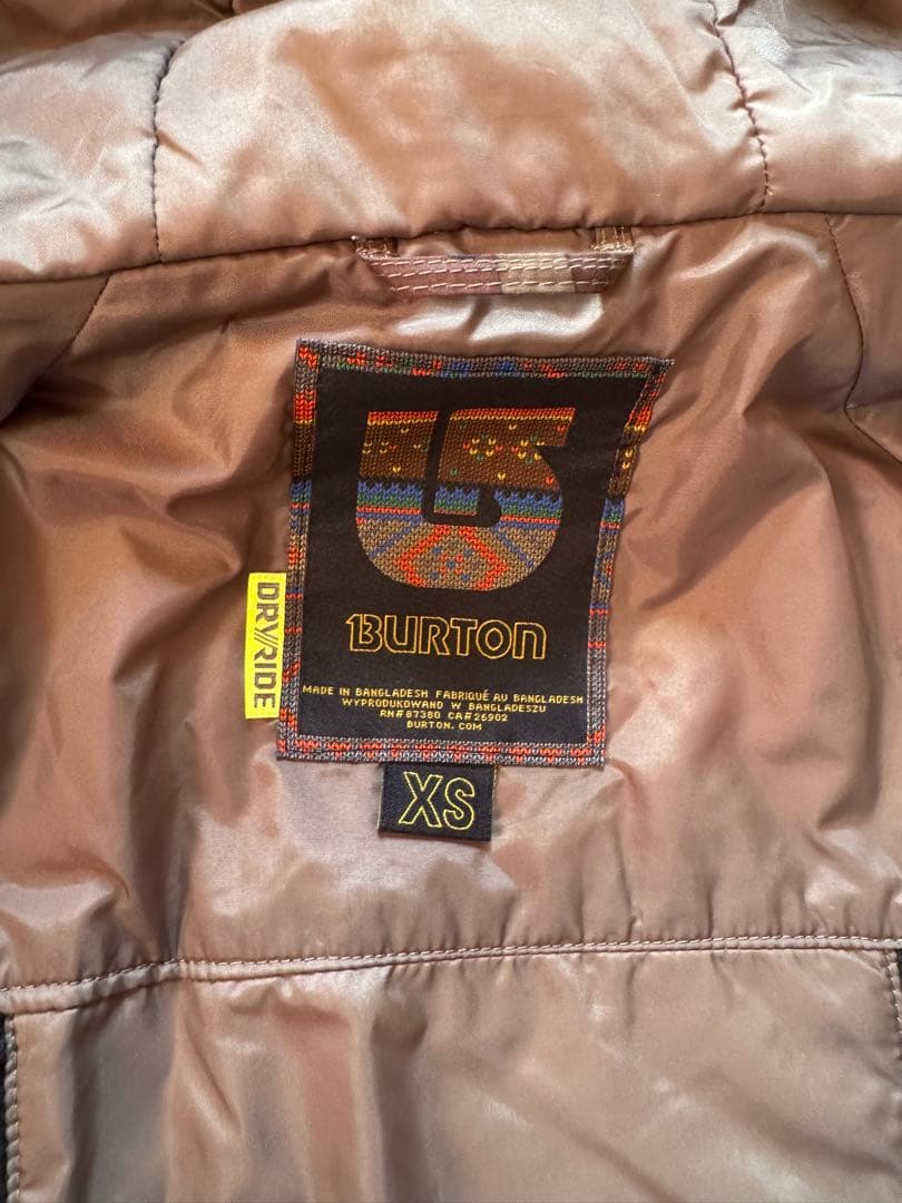 BARTON 迷彩柄　スノーボードウエア　XS(男性サイズ)