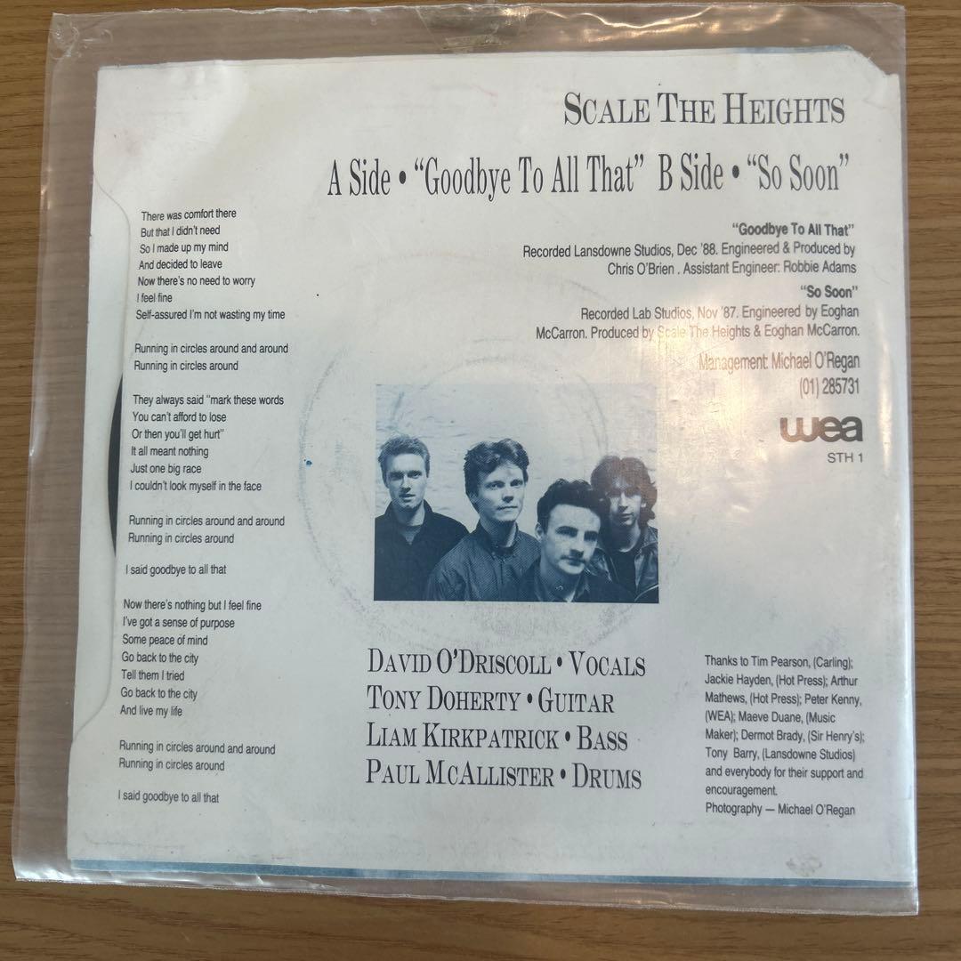 洋楽 Scale The Heights - Goodbye To All That