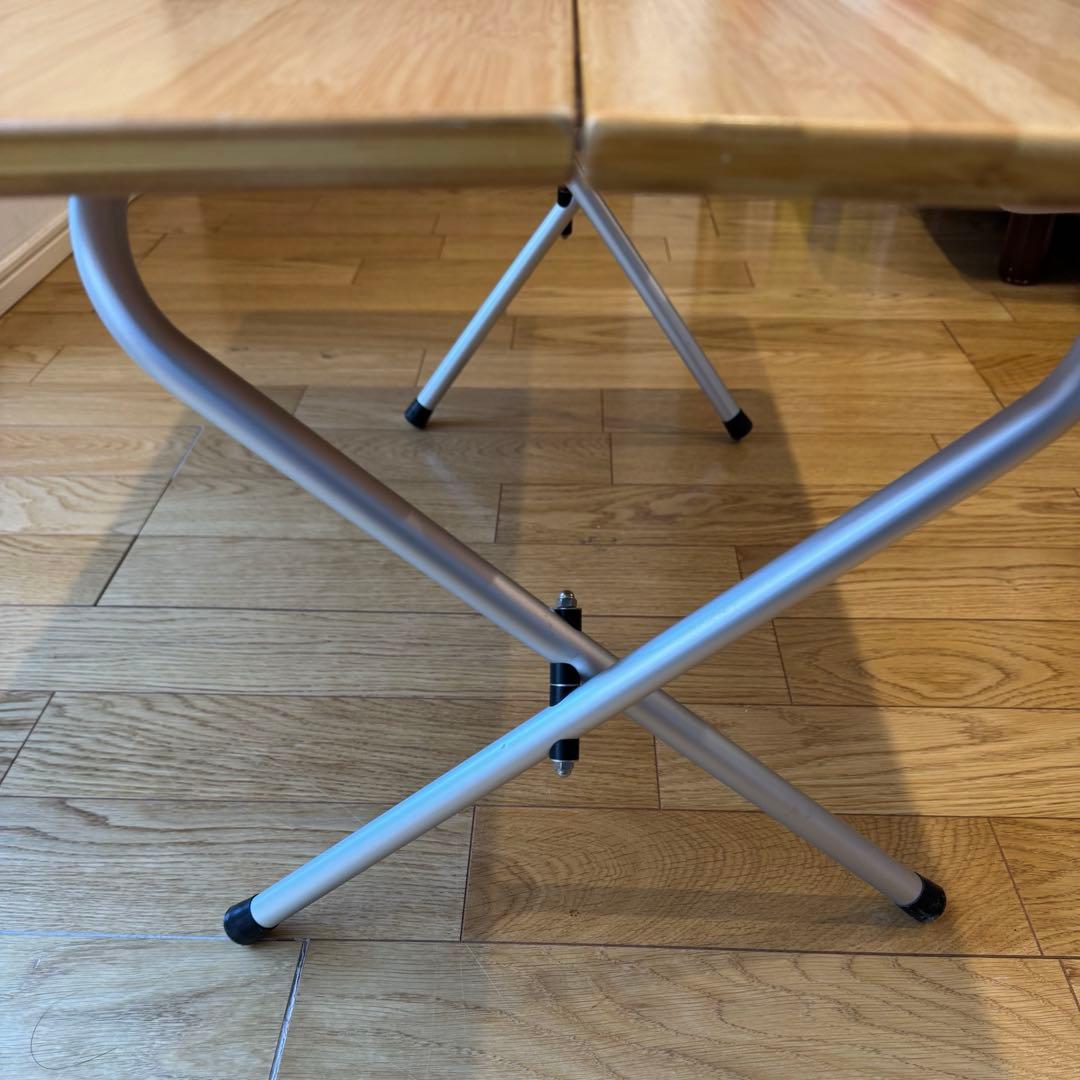 【ジャンク品】スノーピーク ワンアクションローテーブル竹LV-100T