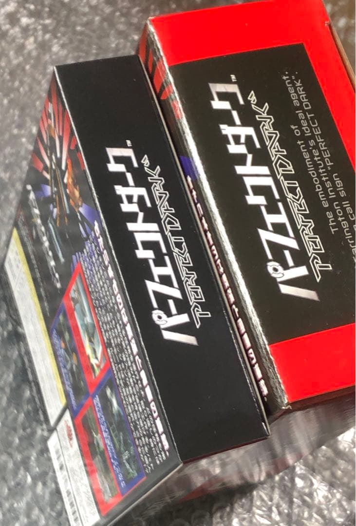 【新品未開封】ニンテンドウ64「パーフェクトダーク」箱違い２種セット