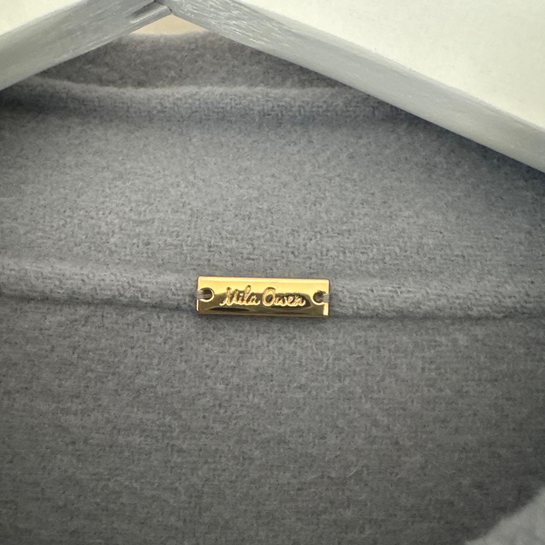 Mila Owen ライトブルー ポンチョ Pontetorto製