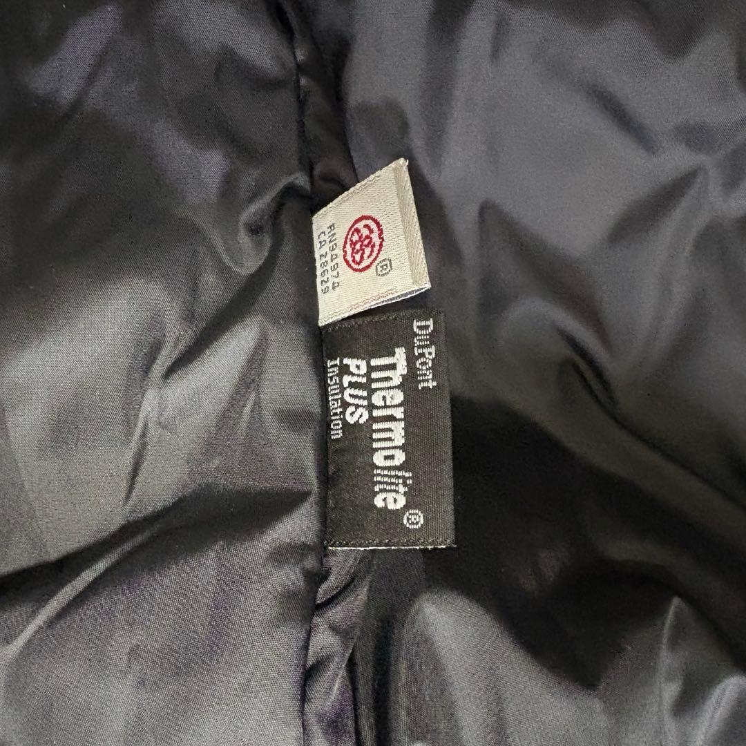 00s stussy スタジャン OLD GOLD Sロゴ　オールドステューシー