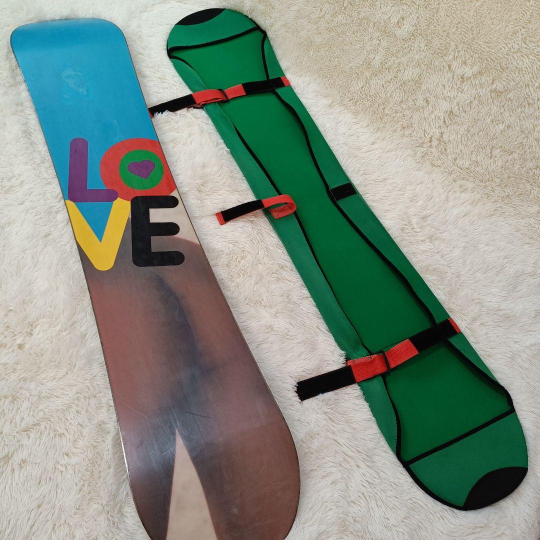 激レア BURTON LOVE 152cm PLAY BOY×LOVE　カバー付