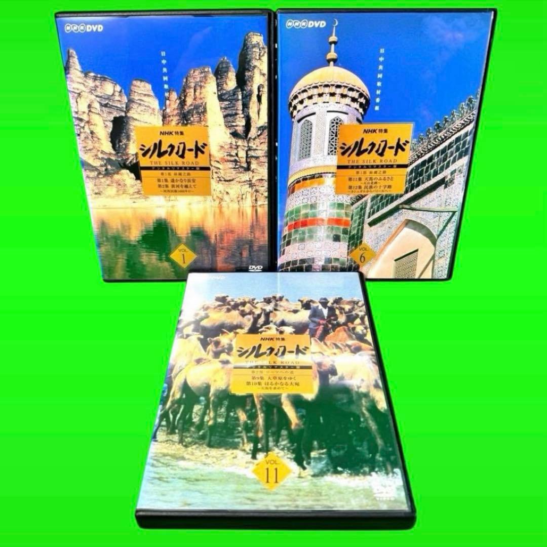 ケース付 NHK特集 シルクロード デジタルリマスター版 DVD 全15巻　全巻