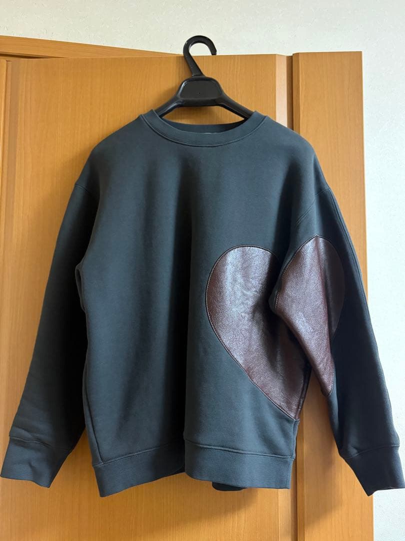 ンニット nknit ハートレザースエット　130