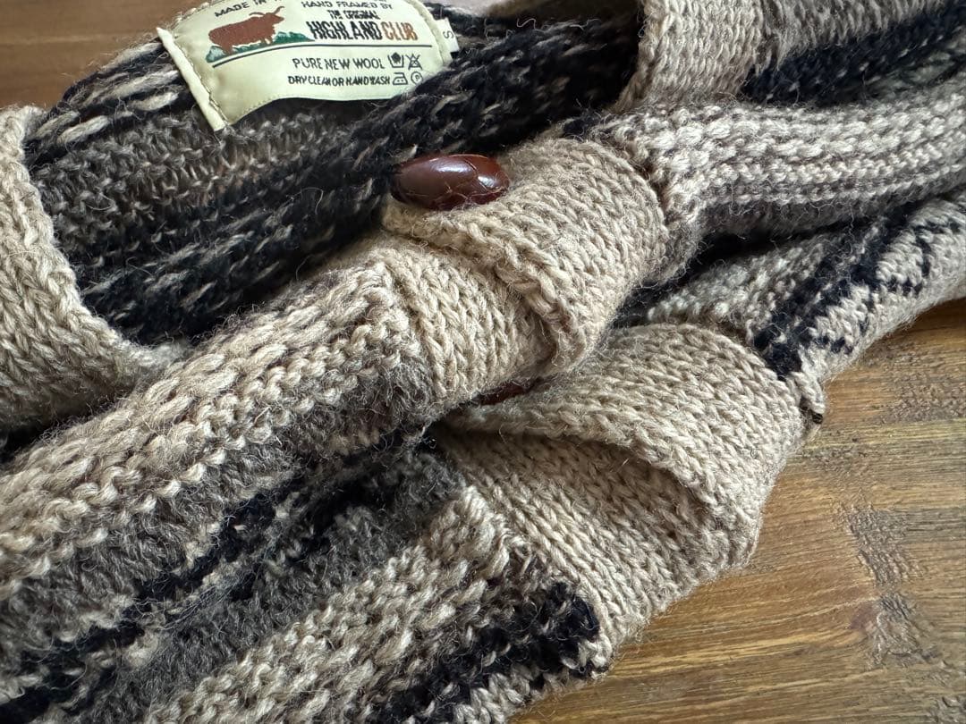 nestRobe＊HIGHLAND CLUBハイランドジャガードニットベスト