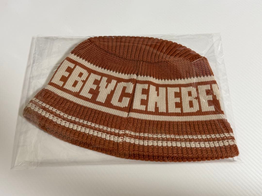 【amu.】エネベイク　クラッシャーハット　オレンジブラウン