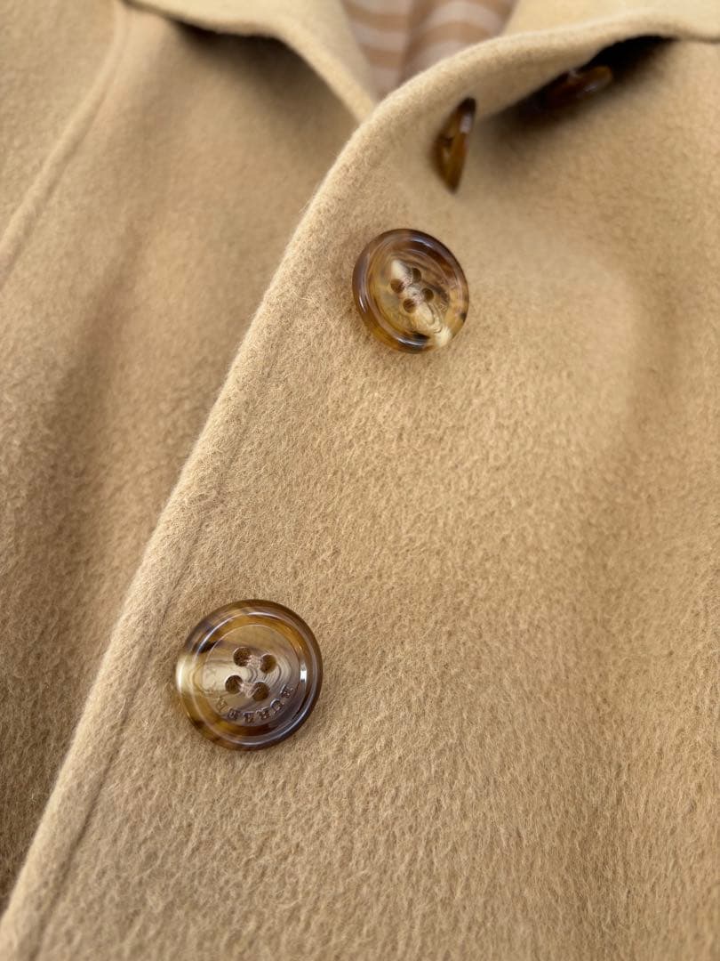 バーバリーロンドン　ファーコート38 Mサイズ