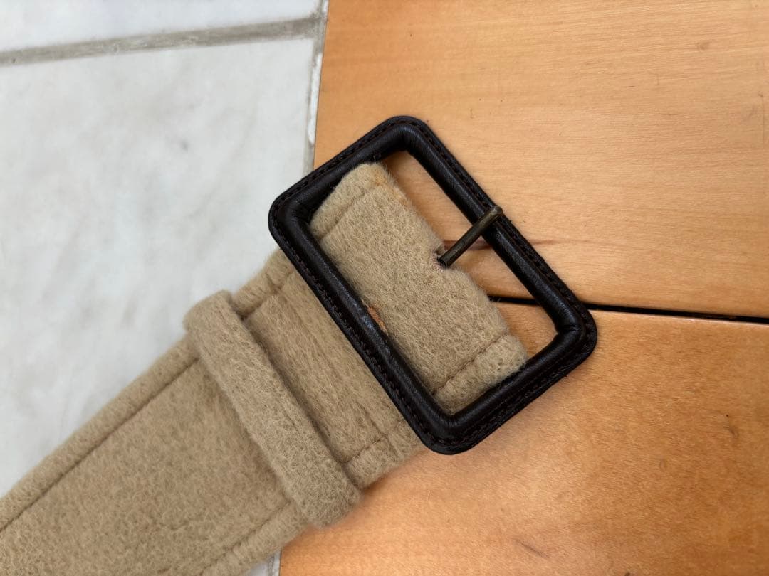 バーバリーロンドン　ファーコート38 Mサイズ