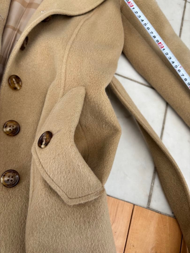 バーバリーロンドン　ファーコート38 Mサイズ