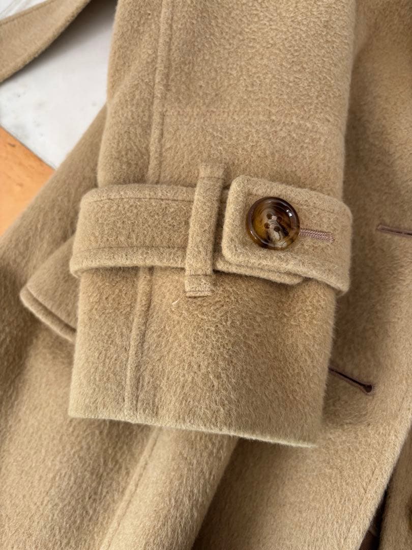 バーバリーロンドン　ファーコート38 Mサイズ