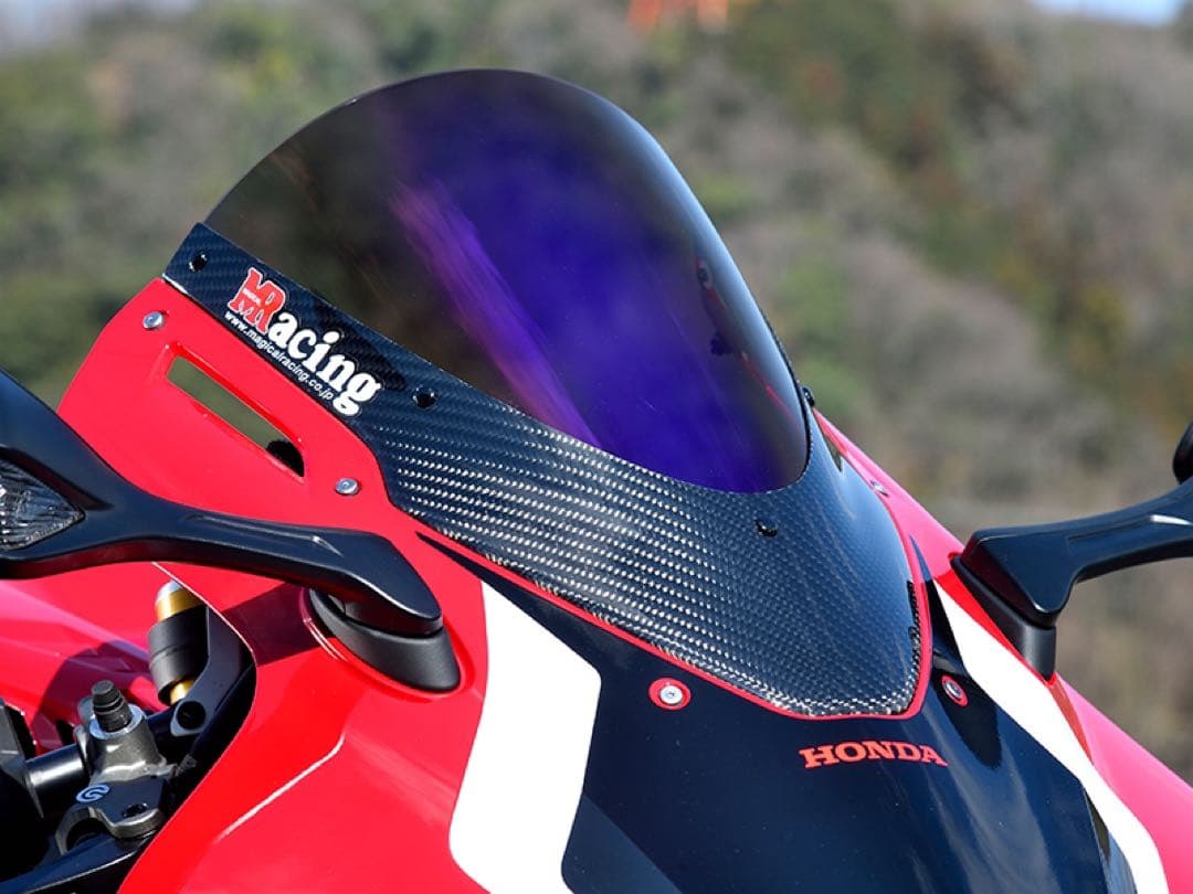 マジカルレーシング トリムスクリーン 綾織カーボン スーパーコート ホンダ