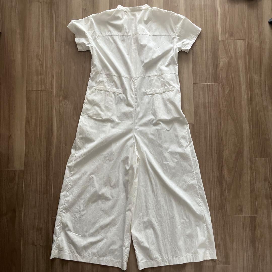 【美品】MACHATT ハーフスリーブ オールインワン　ホワイト