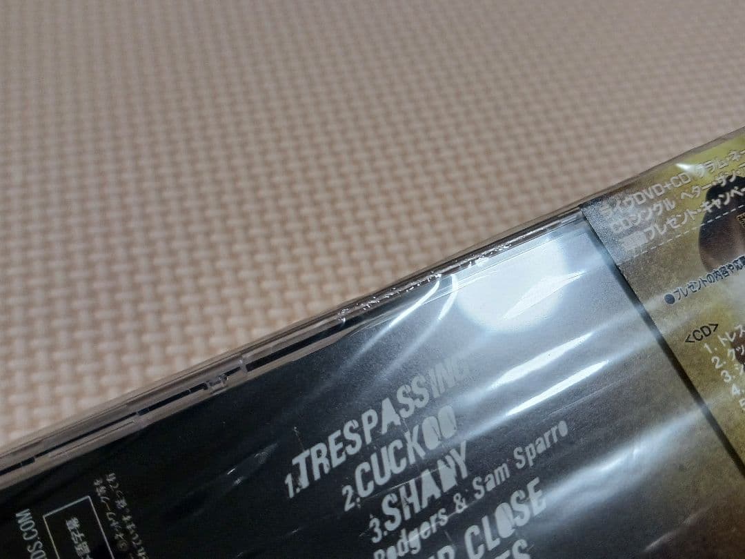 アダム・ランバート トレスパッシング 国内盤CD+DVD