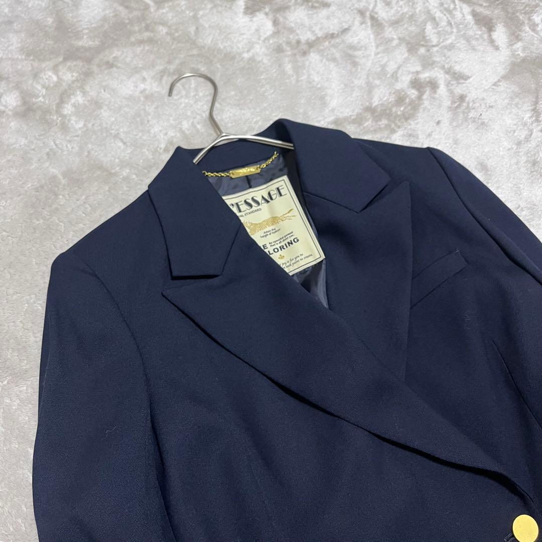 ほぼ新品　ジャーナルスタンダード レサージュ　ウールトリコチンブレザージャケット