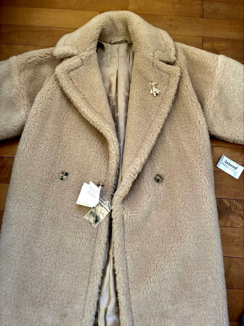 kota　芸能人着用★MaxMara PRIMO テディ　イントレンド　⭐︎