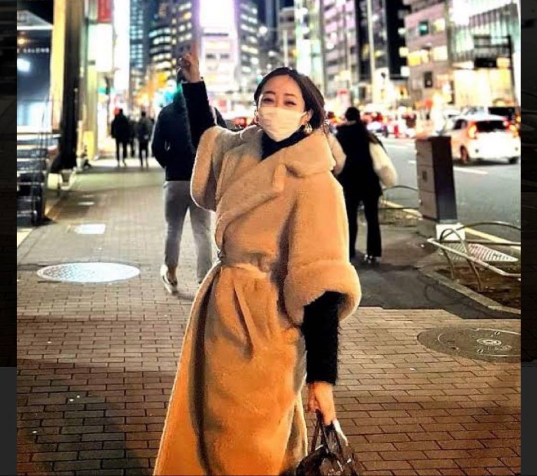 kota　芸能人着用★MaxMara PRIMO テディ　イントレンド　⭐︎