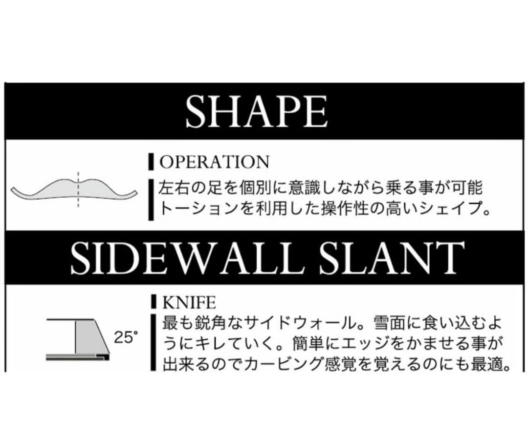 新品未使用！MOSS EBIS 23-24モデル スノーボード　グラトリに最適