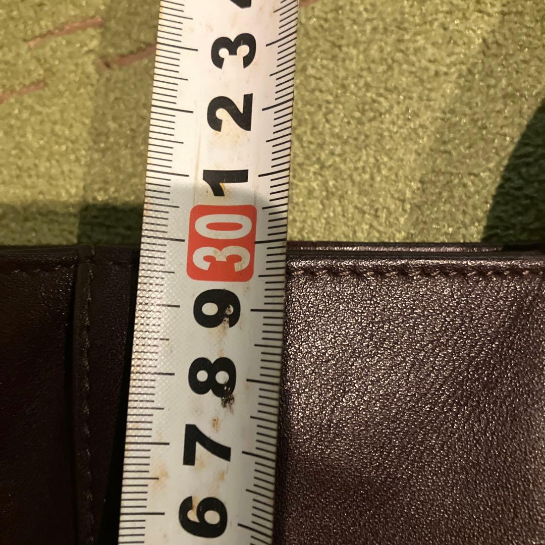 TAKEO KIKUCHI ダークブラウン ビジネスバッグ トートバッグ