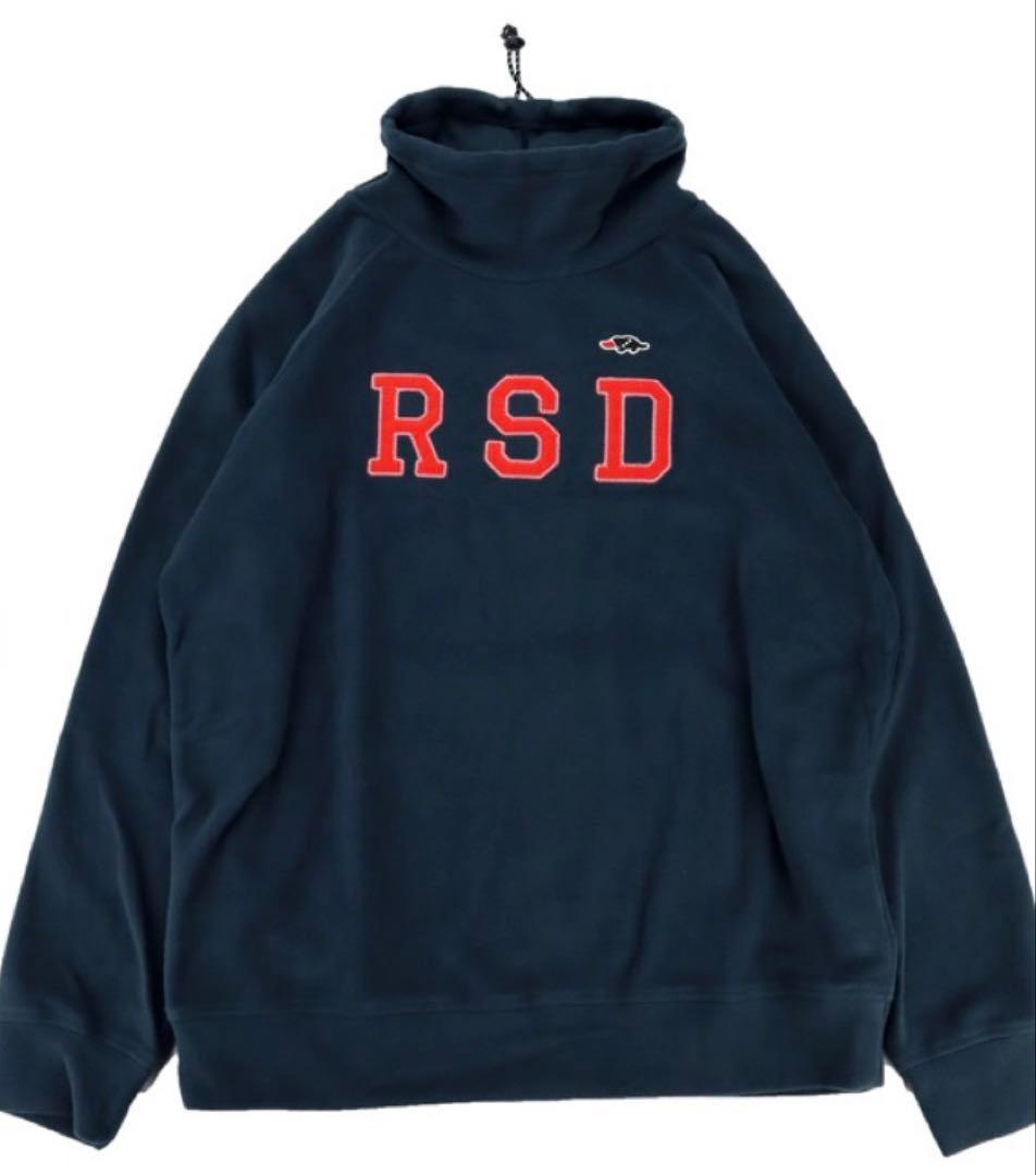 ラフアンドスウェル ゴルフ　オフタートルネック ネイビー フリース素材 新品