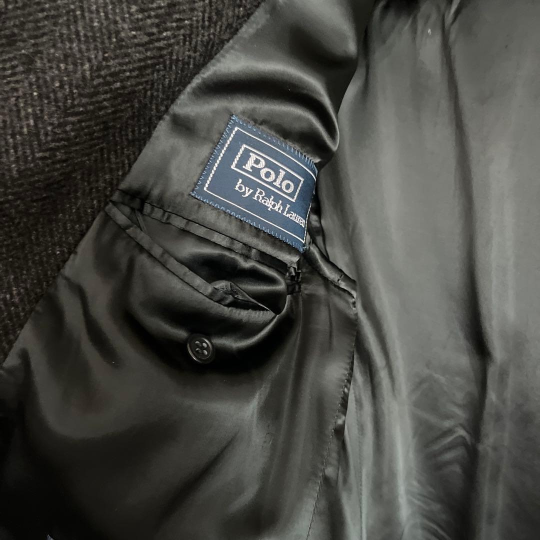 【美品】Ralph Lauren ダークグレー コート（38）