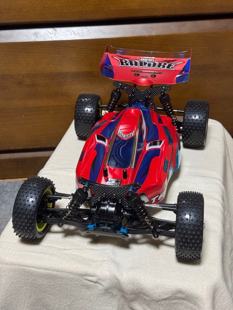 全て新品！タミヤDB01バルドル カーボン・ギヤデフ・アルミ他OP多数、メカ付属