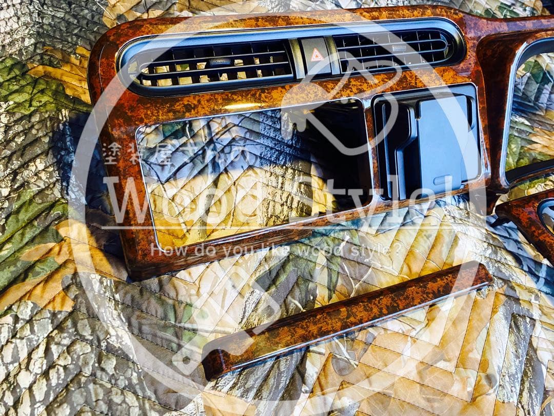 純正木目調　プロボックス　サクシード　160系　木目パネル　3点セット