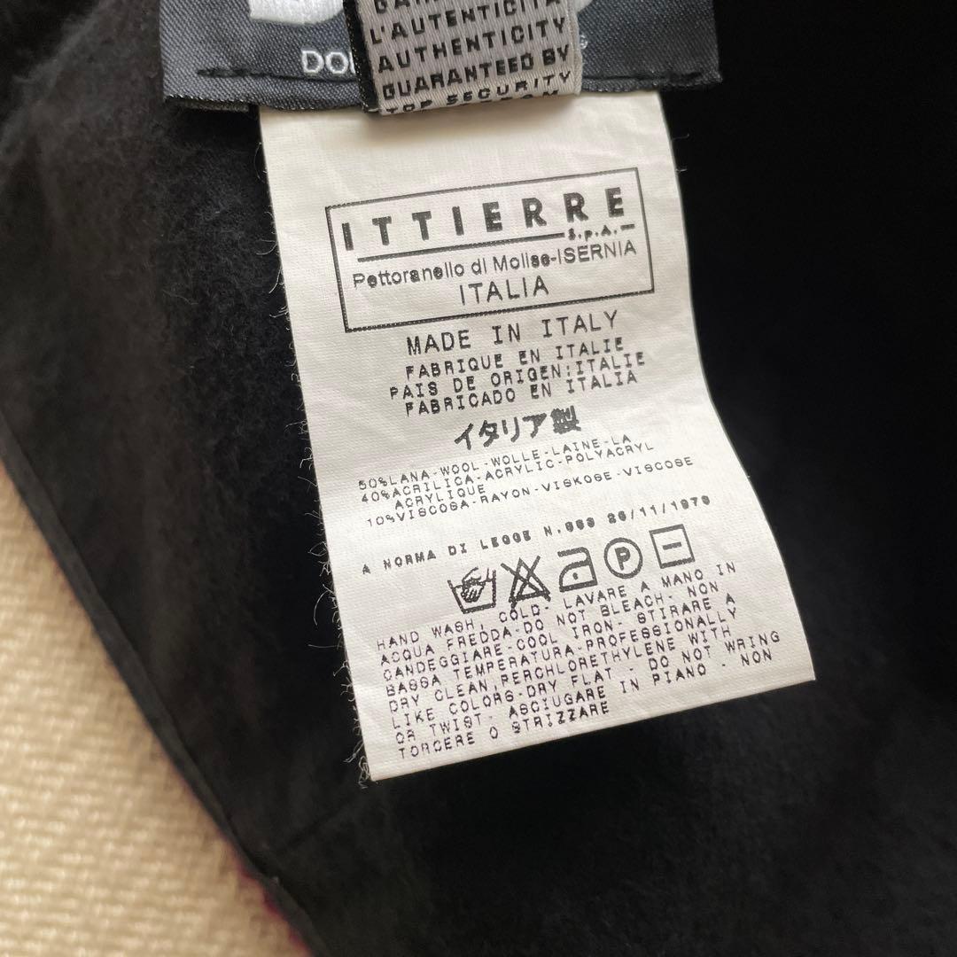 D&G DOLCE&GABBANA コサージュ ニット帽 ビーニー