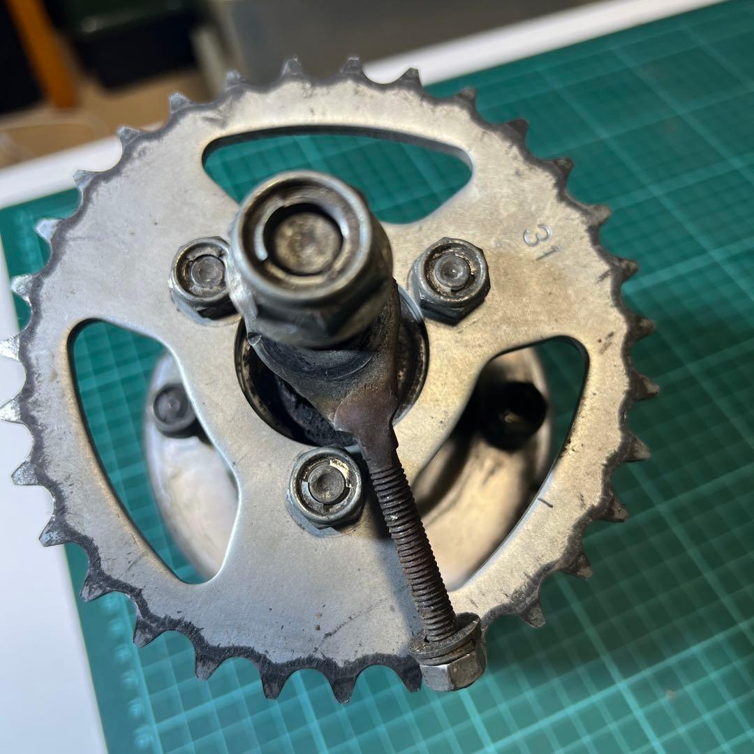 ホンダ　モンキー　Z50J リアホイールハブ　アクスルシャフト　セット