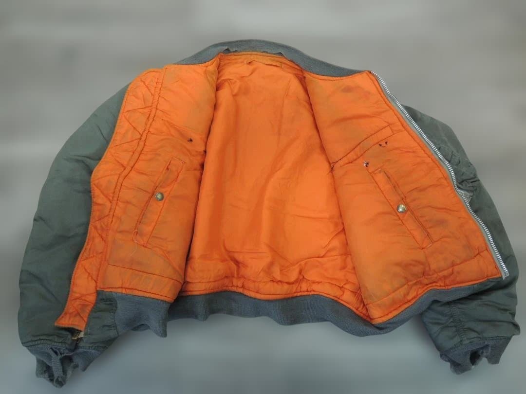 70's米軍実物 USAF MA-1 8279Eフライトジャケット/L