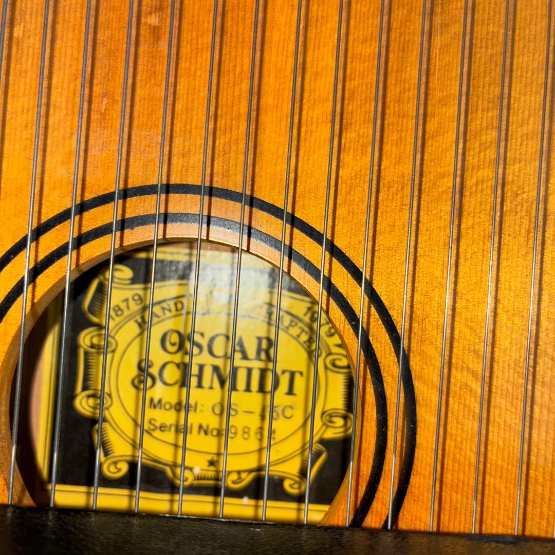 ピックアップ搭載！　希少　オートハープ　オスカーシュミット　ヴィンテージ