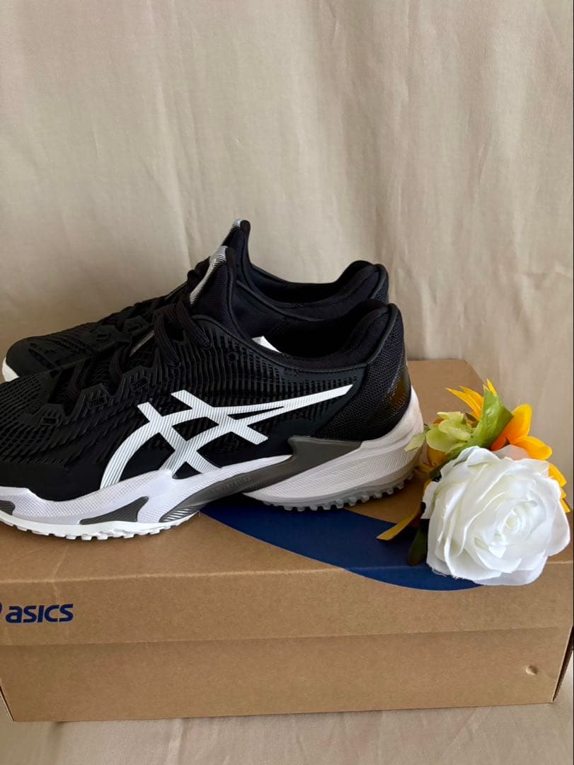 アシックス新品箱入り⭐️COURT FF 3 OCオムニ・クレーテニスシューズ競技