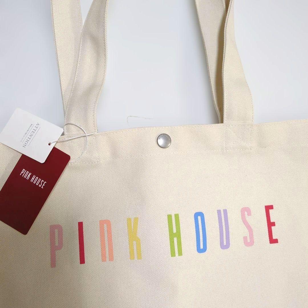 【新品未使用】PINK HOUSE トートバッグ キャンバス
